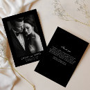 Search for classic wedding thank you cards Classy