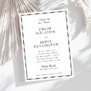 Search for black formal invitations Traditional