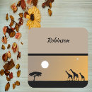 Search for giraffe coasters Sunset