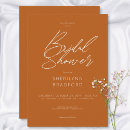 Search for orange bridal shower invitations Classic