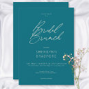 Search for elegant peacock bridal shower invitations Classic