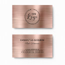 Search for faux rose gold foil business cards Stylish