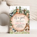 Search for floral wood invitations Woodland