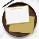 Search for gold borders note cards Simple