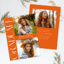 Search for orange graduation invitations Elegant