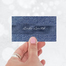 Search for denim business cards Chic