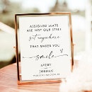 Search for open seating wedding signs Sit anywhere