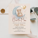 Search for we are over the moon baby shower invitations Stars