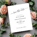Search for 4x5 save the dates Typography
