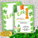 Search for irish birthday invitations Lucky one