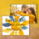 Search for unique wedding save the dates Blue