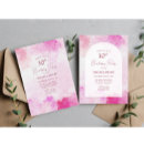 Search for watercolor 30th birthday invitations Colourful