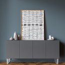 Search for black and white geometric pattern posters Modern