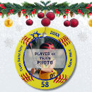 Search for softball christmas tree decorations Players