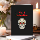 Search for heart and skull valentines day cards Spooky