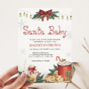 Search for santa baby invitations Gender neutral