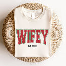 Search for hubby wifey tshirts Engagement
