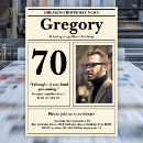 Search for funny 70th birthday invitations Vintage