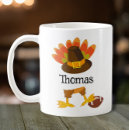 Search for thanksgiving football mugs Turkey