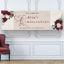 Search for quinceanera banners Floral