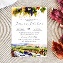 Search for vineyard rehearsal dinner invitations Watercolor