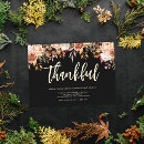 Search for floral thanksgiving invitations Elegant