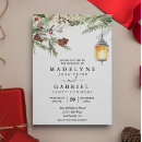 Search for pine invitations Gold