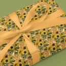 Search for honeycomb wrapping paper Sunflower