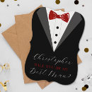 Search for groomsman cards typography