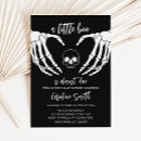 Search for skeleton baby shower invitations Skull