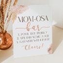 Search for baby shower mimosa bar signs Drinks