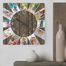 Search for white numbers clocks Rustic