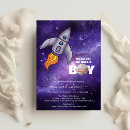 Search for rocket baby shower invitations Astronaut