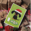 Search for dachshund christmas cards Xmas