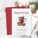 Search for wine christmas invitations Jingle and mingle