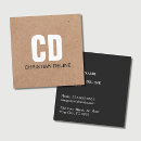 Search for monogram business cards Simple