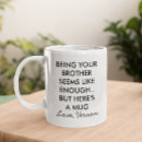 Search for funny brother mugs Sister