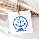 Search for anchor and rope rubber stamps Elegant