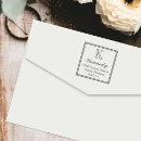 Search for elegant letters rubber stamps Initial