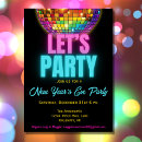 Search for disco new years party invitations New year's eve