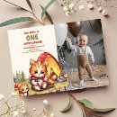 Search for one happy camper birthday invitations Adventure awaits