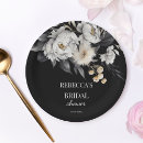 Search for boho bridal shower plates Black and white