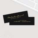 Search for real foil business cards Black