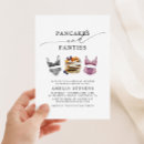 Search for pancake bridal shower invitations Modern