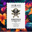 Search for adult pirate invitations Jolly roger