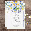 Search for daisy bridal shower invitations Lavender