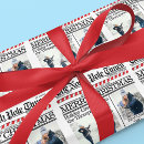 Search for north pole wrapping paper Fun