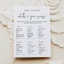 Search for whats in your purse games Minimalist baby shower