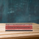 Search for coach name plates Teacher