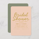 Search for bridesmaids bridal shower invitations Calligraphy